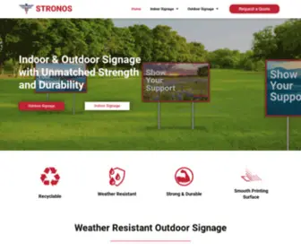 Stronosindustries.com(Stronos Industries) Screenshot