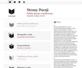 StronypoezJi.pl(Strony Poezji) Screenshot