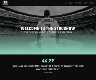 Stroshow.com(Marcus Stroman) Screenshot