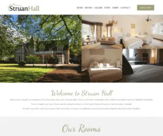 Struanhall.co.uk(Struan Hall) Screenshot