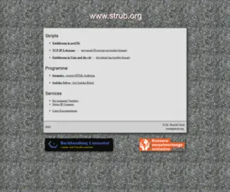 Strub.org(strub) Screenshot