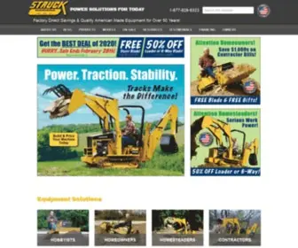 Struckcorp.com(Equipment lineup includes) Screenshot