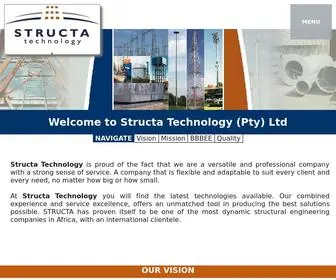 Structatech.co.za(Structa Technology) Screenshot