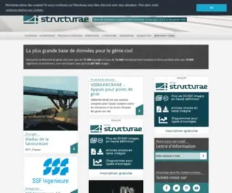 Structurae.info(International Database and Gallery of Structures) Screenshot