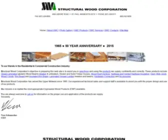 Structural-Wood.com(Structural Wood Corporation) Screenshot