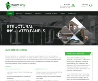 Structuralpanels.com.au(Structural Panels Australia) Screenshot