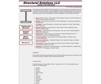 Structuralsolutionsllc.com(Structural Solutions LLC) Screenshot