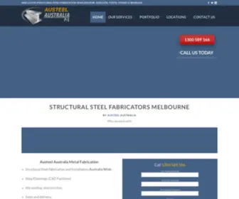 Structuralsteelfabricators.com.au(Steel Fabrication Melbourne) Screenshot