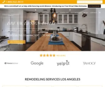 Structuraremodeling.com(Kitchen Remodeling Los Angeles) Screenshot