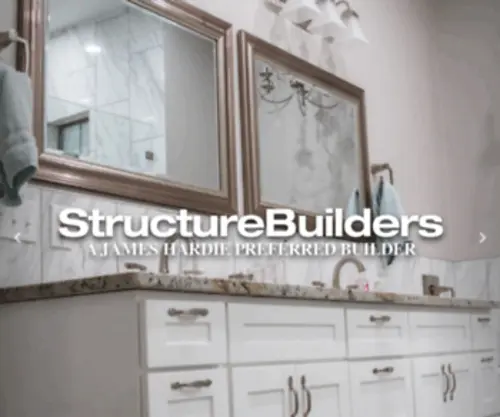 Structure-Builders.com(Home Remodeling) Screenshot