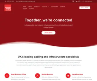 Structured-Cabling.co.uk(Voice & Data Infrastructure Specialists) Screenshot