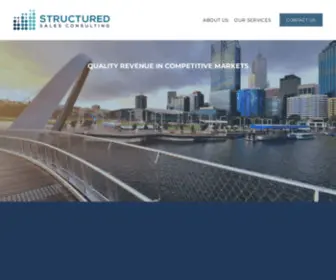 Structuredsales.com.au(Structured Sales Consulting) Screenshot