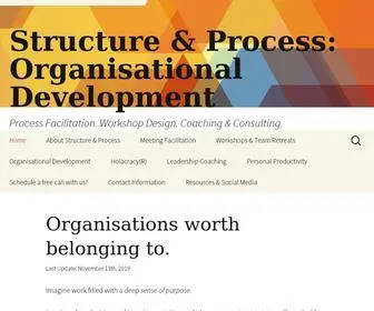 Structureprocess.com(Structure & Process) Screenshot