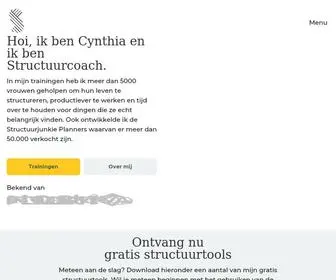 Structuurjunkie.nl(Cynthia Schultz) Screenshot