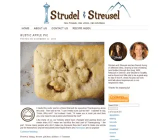 Strudelandstreusel.com(Two friends) Screenshot