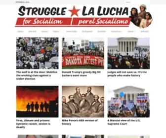 Struggle-LA-Lucha.org(This socialist publication) Screenshot