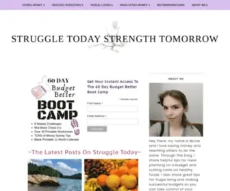 Struggletodaystrengthtomorrow.com(Struggle Today Strength Tomorrow) Screenshot