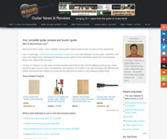Strumviews.com(Your complete guitar reviews and buyers guide) Screenshot