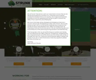 Strunktreeservice.com(Tree Care Company) Screenshot