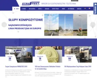 Strunobet.pl(Wyroby Dla Energetyki) Screenshot