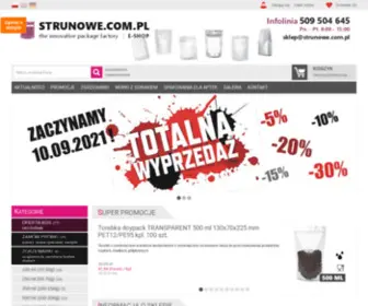 Strunowe.com.pl(Opakowania foliowe) Screenshot