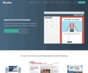 Strutta.com(Social Promotions) Screenshot