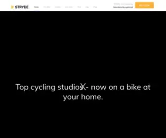 STRydebike.com(Stryde Bike) Screenshot