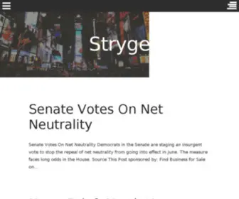 STRyge.com(STRyge) Screenshot