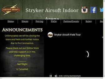 STRykerairsoftnj.com(Stryker Airsoft) Screenshot