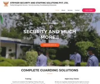 STRykerindia.com(Facility Management Services) Screenshot