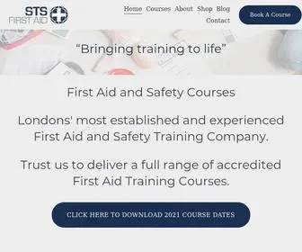 STS-Firstaid.co.uk(STS First Aid) Screenshot