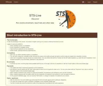 STS-Live.pl(Strona domowa) Screenshot