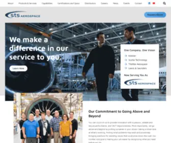 Stsaero.com(STS Aerospace) Screenshot