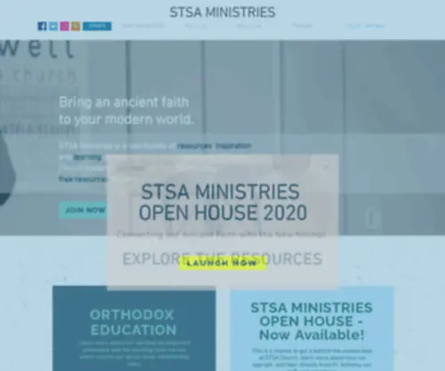 Stsaministries.org(STSA Ministries) Screenshot