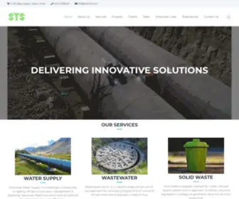 Stsinfra.com(Infrastructure Consulting Firm delivering innovative solutions) Screenshot