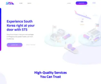 STslogistics.co(STS Logistics) Screenshot