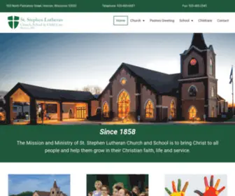 STstephen-LCMS.org(Stephen Lutheran Church) Screenshot