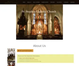 STstephencleveland.org(Cleveland, Ohio) Screenshot