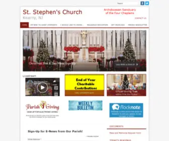 STstephenkearny.com(Stephens Church) Screenshot