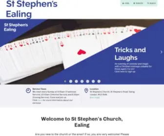 STstephens-Ealing.org(St Stephen&#039;s Church) Screenshot