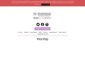 STstephenscalgary.org(STstephenscalgary) Screenshot