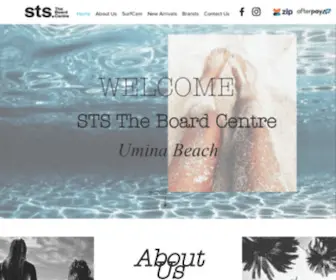 STStheboardcentre.com.au(Beachwear Surf Needs Umina Beach) Screenshot