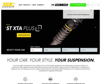 Stsuspensions.com(Check out innovative suspension products based on the rennomated know) Screenshot
