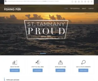 Sttammanyfishingpier.com(Tammany Parish Fishing Pier) Screenshot