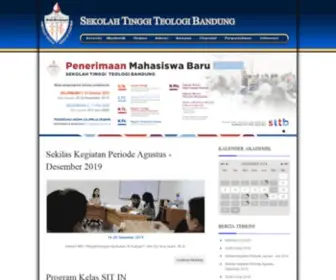 STTB.ac.id(Sekolah Tinggi Teologi Bandung) Screenshot