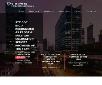 Sttelemediagdc.in(India's Best Data Centre Provider) Screenshot