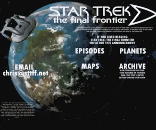 STTFF.net(Star Trek) Screenshot
