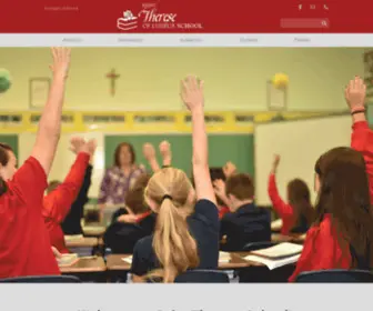 STthereseschoolmunhall.org(Saint Therese School) Screenshot