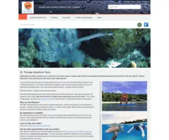 STthomasadventuretours.com(St. Thomas Adventure Tours) Screenshot