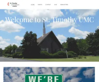 Sttimumc.org(TIMOTHY METHODIST CHURCH) Screenshot